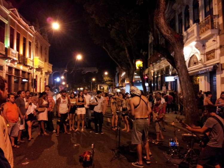 Natale e Capodanno a Rio: Lapa Avenida mem de sa